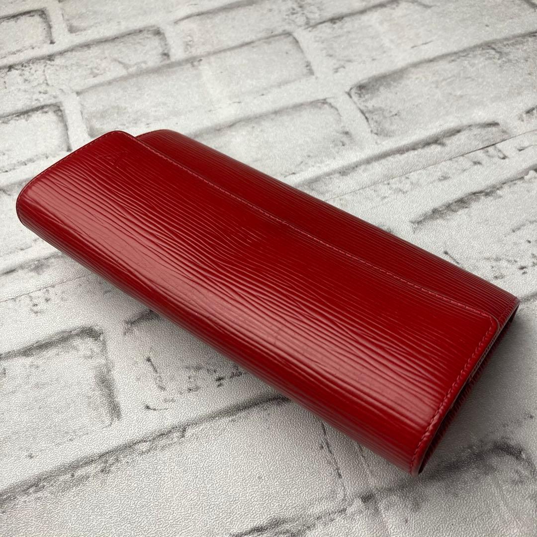 ルイヴィトン☆長財布　レッド　エピ　ポルトフォイユ　サラ　M60316