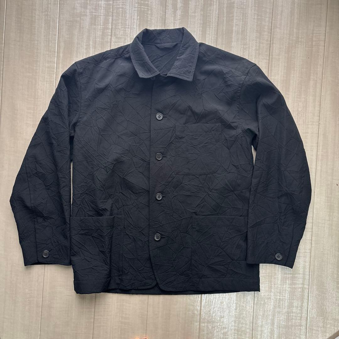 issey miyake men シワ加工　シャツジャケット　テーラード
