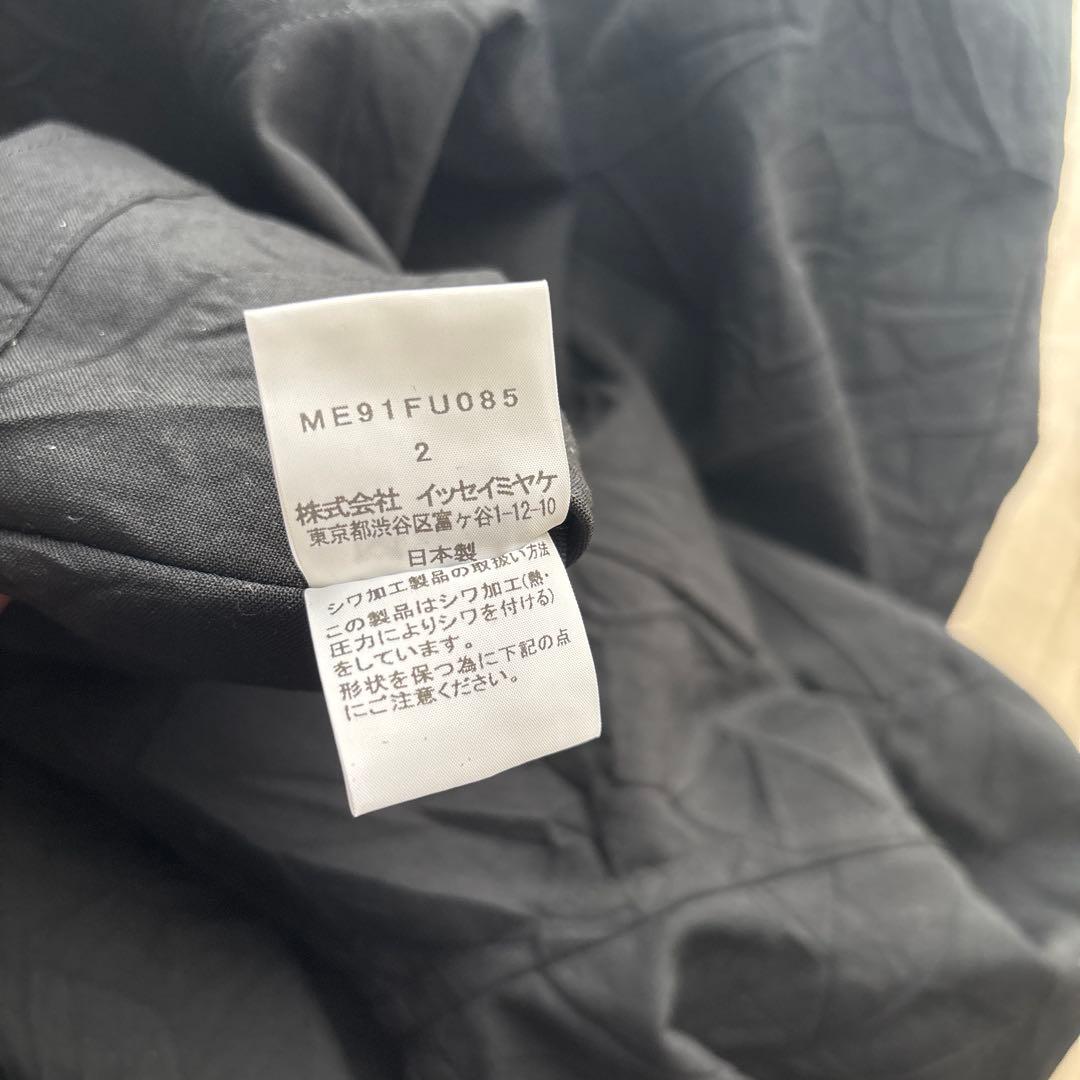 issey miyake men シワ加工　シャツジャケット　テーラード