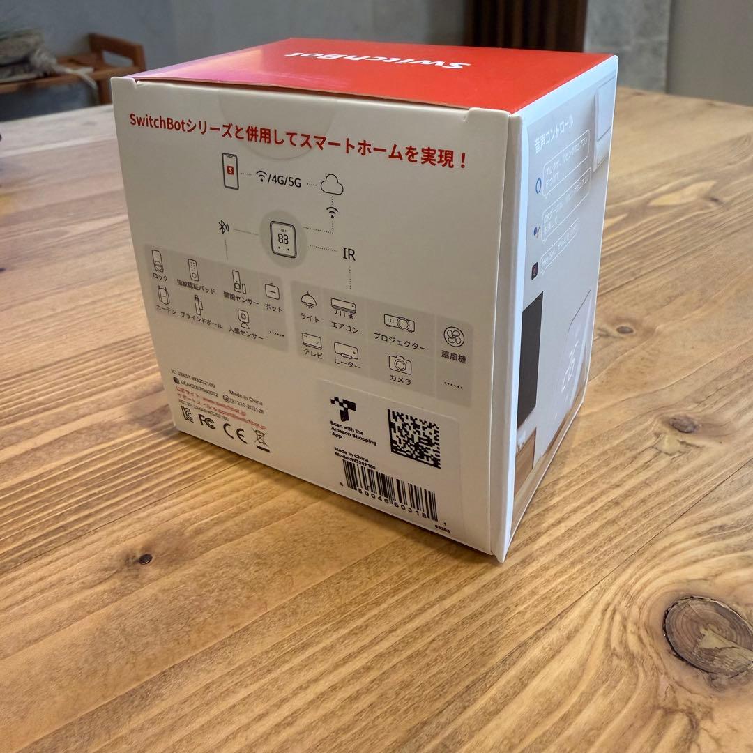 [未使用]SwitchBot ハブ2温湿度モニター