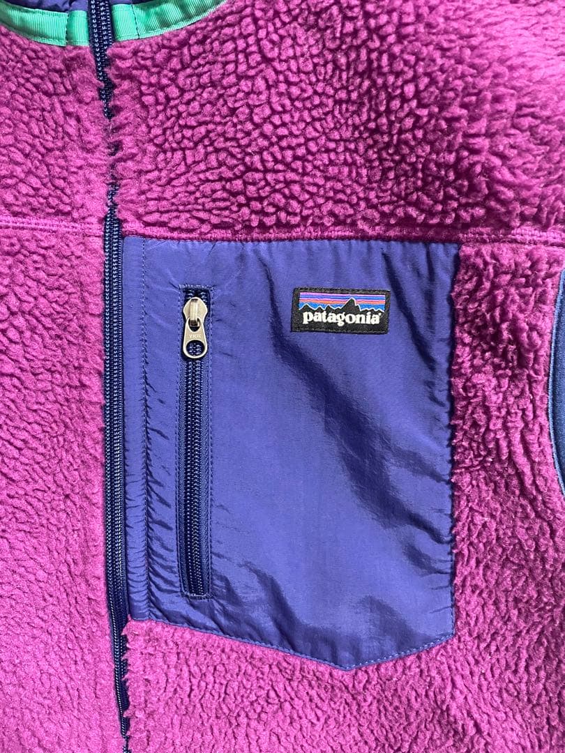 み*み様 美品 patagonia レトロXフリースベスト パープル M