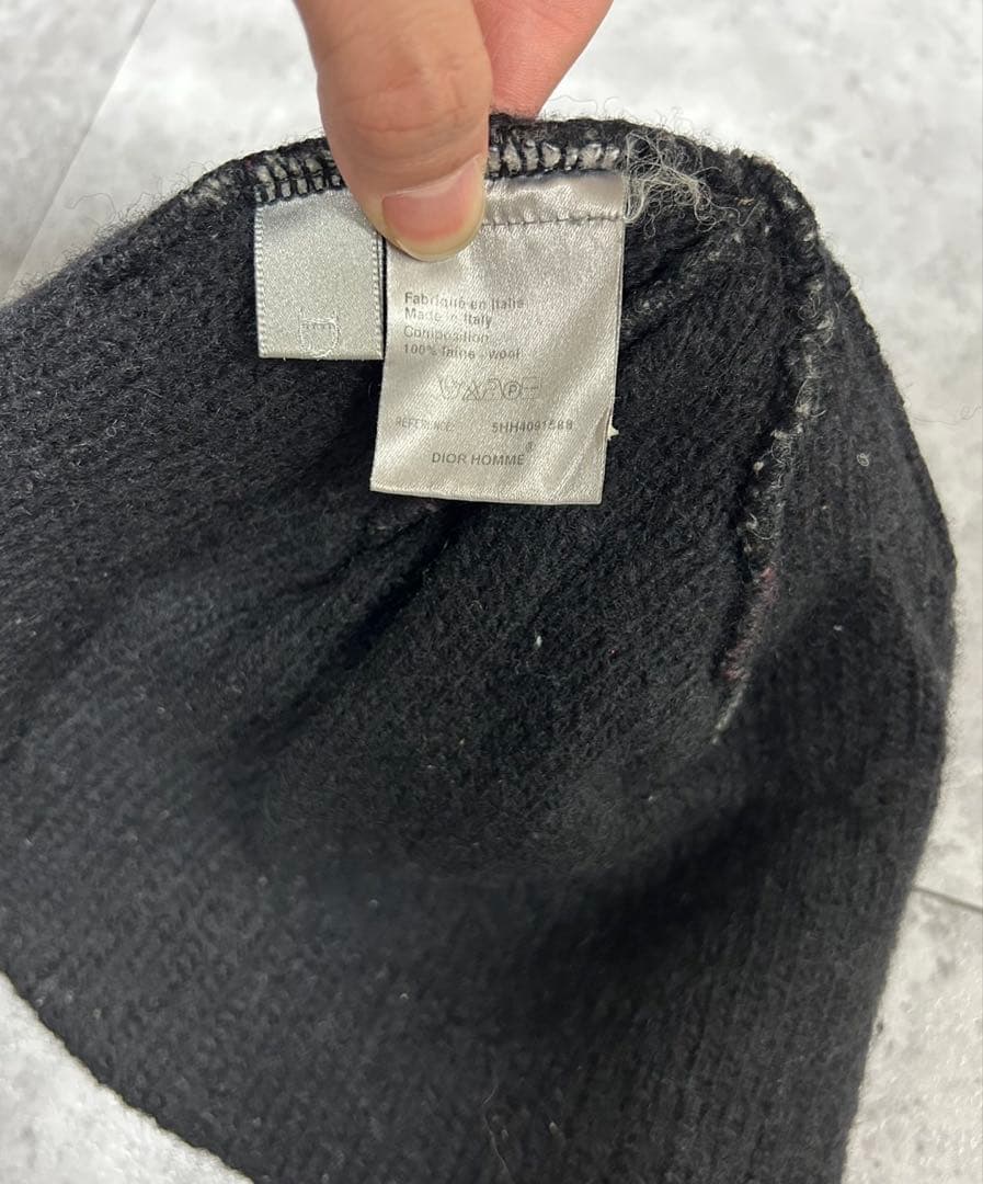 Dior Homme AW05 ウール　ノルディック　ビーニー　ニット帽