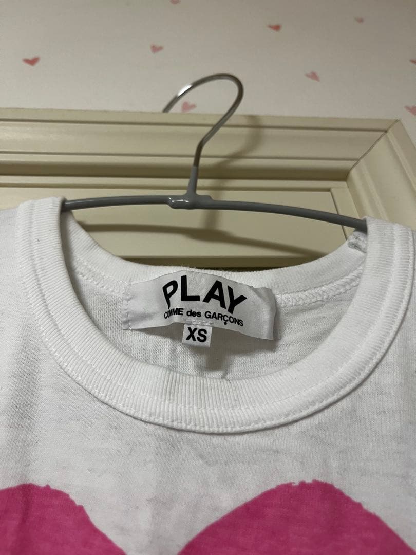 PLAY COMME des GARÇONS ハートTシャツ XS