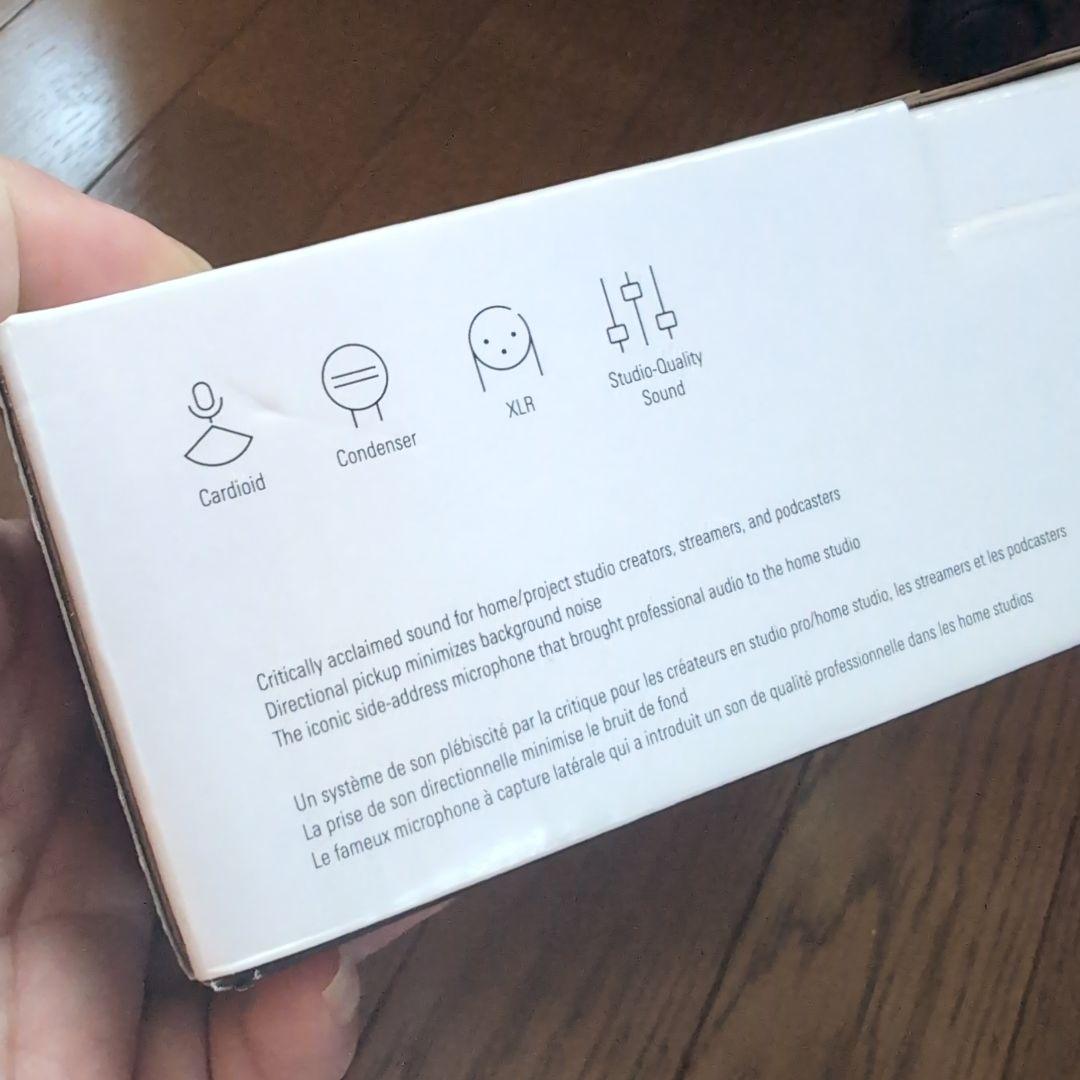 audio-technica AT2020 コンデンサーマイク 外箱 説明書付き