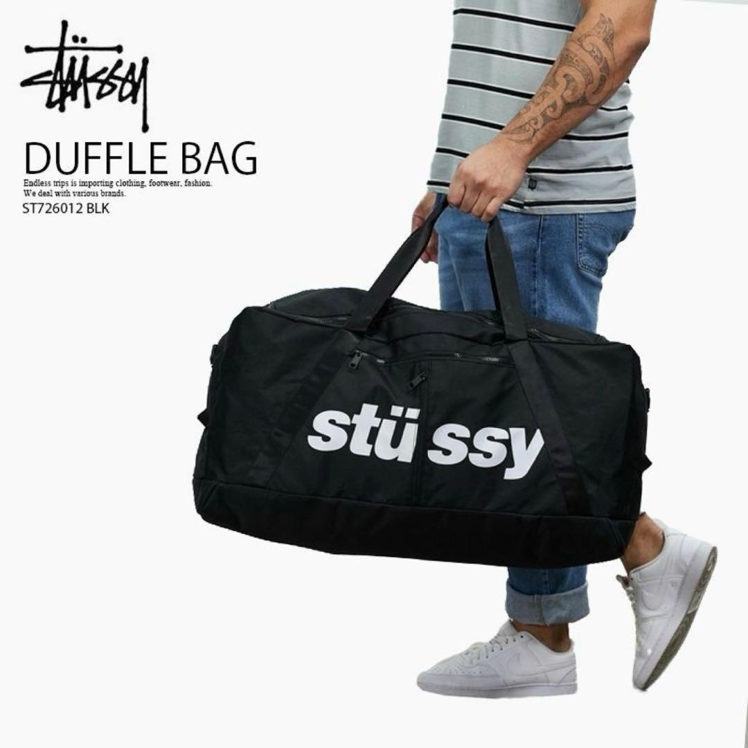 STUSSY ステューシー stüssy ボストンバッグ 黒