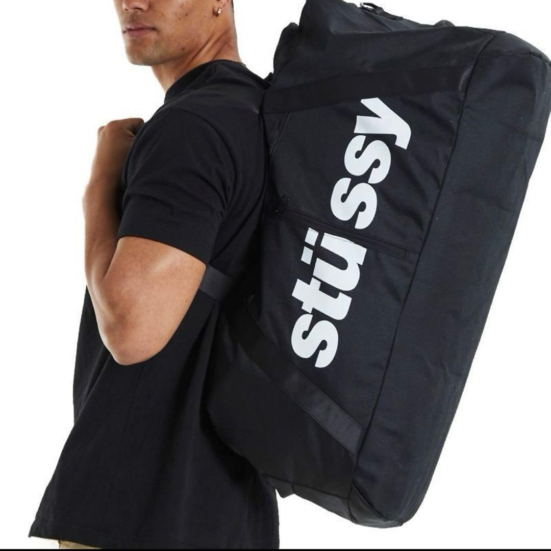 STUSSY ステューシー stüssy ボストンバッグ 黒