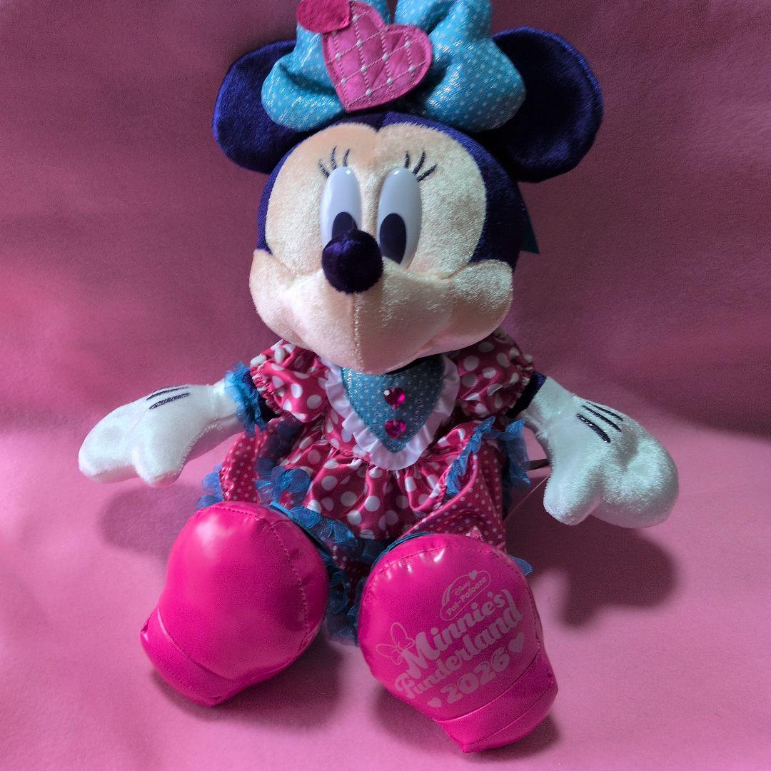 ディズニー新品タグ付　ミニー 　ぬいぐるみ パルパルーザ ファンダーランド