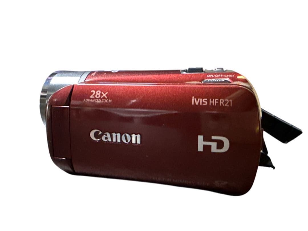 Canon ivls HF R21 ビデオカメラ　三脚付き