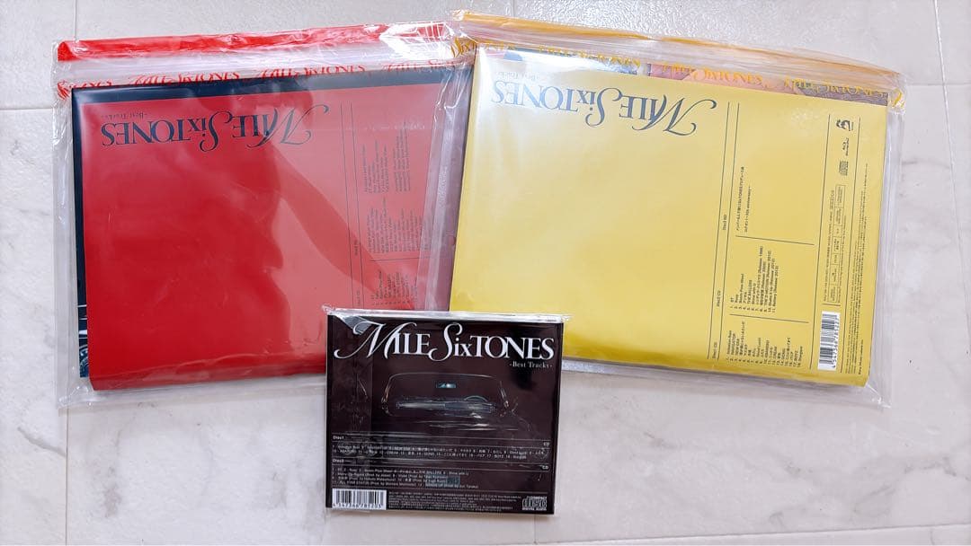 SixTONES ベストアルバム3形態セット Blu-Ray