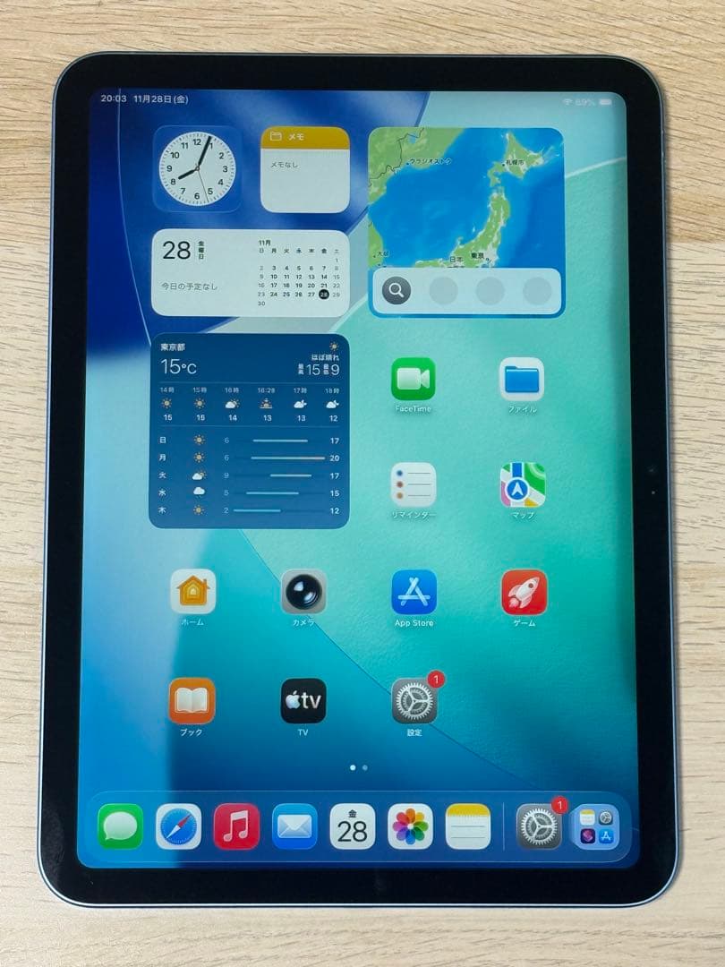 Apple iPad 第10世代 Wi-fi 64GB 元デモ機
