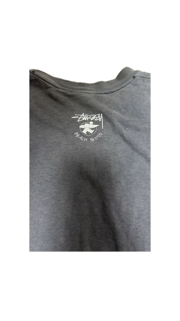 80s STUSSY 初期タグ プリントTシャツ ショーン・ステューシー 本人期