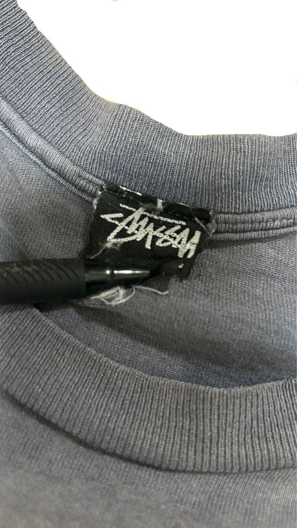 80s STUSSY 初期タグ プリントTシャツ ショーン・ステューシー 本人期