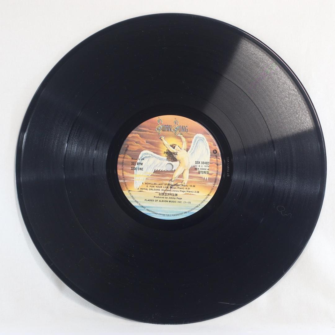 英LP Led Zeppelin Presence UKオリジナル盤Stereo