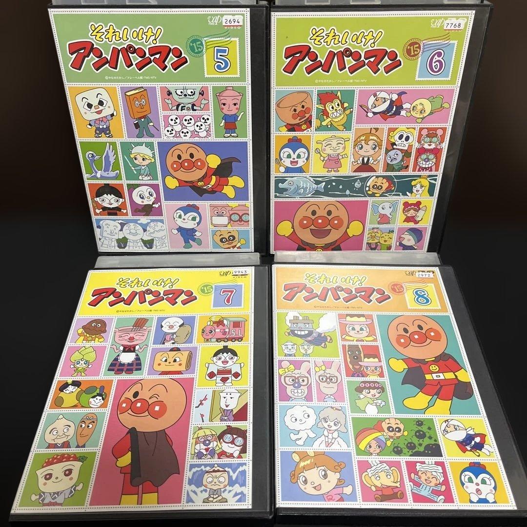 【✨それいけ！アンパンマン '15✨DVD✨全12巻✨2015年シリーズ✨】