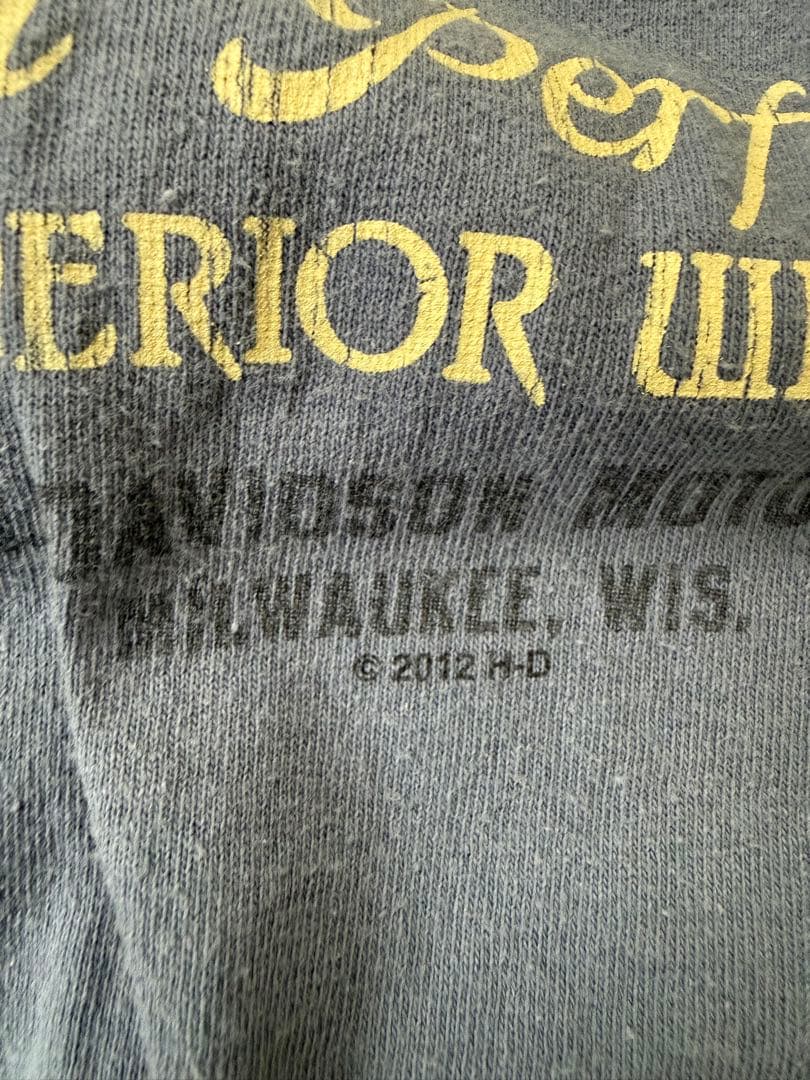 t*0様 HARLEY-DAVIDSON Tシャツ XL ダークブルー