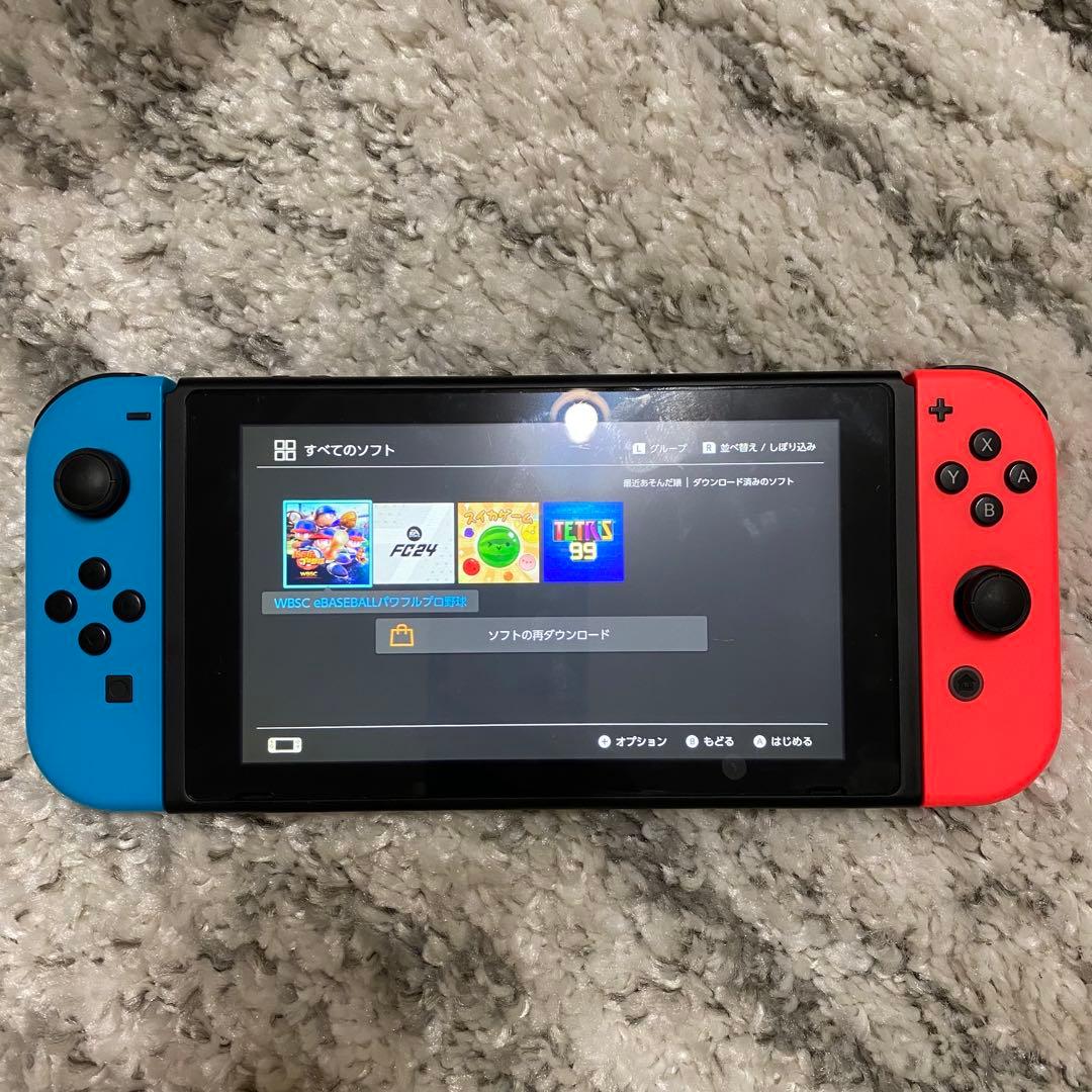 Nintendo Switch 本体 青/赤 Joy-Con プロコン