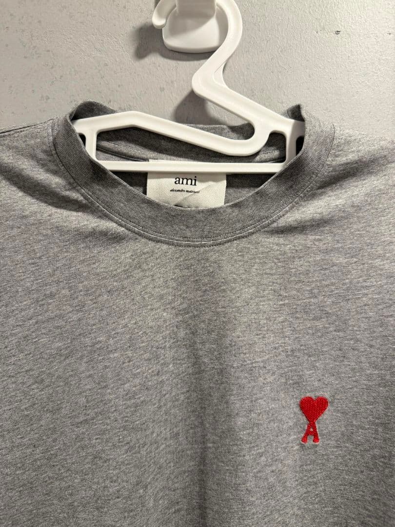 u*3様 AMI paris Tシャツ グレー 美品