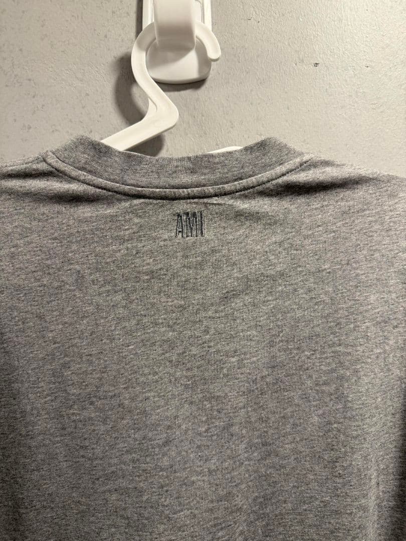 u*3様 AMI paris Tシャツ グレー 美品
