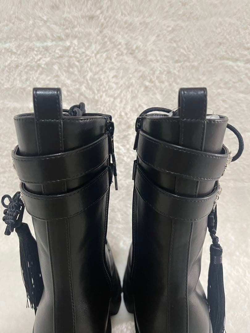 【axes femme】チャイナ釦タンクソールブーツ　新品　箱付き