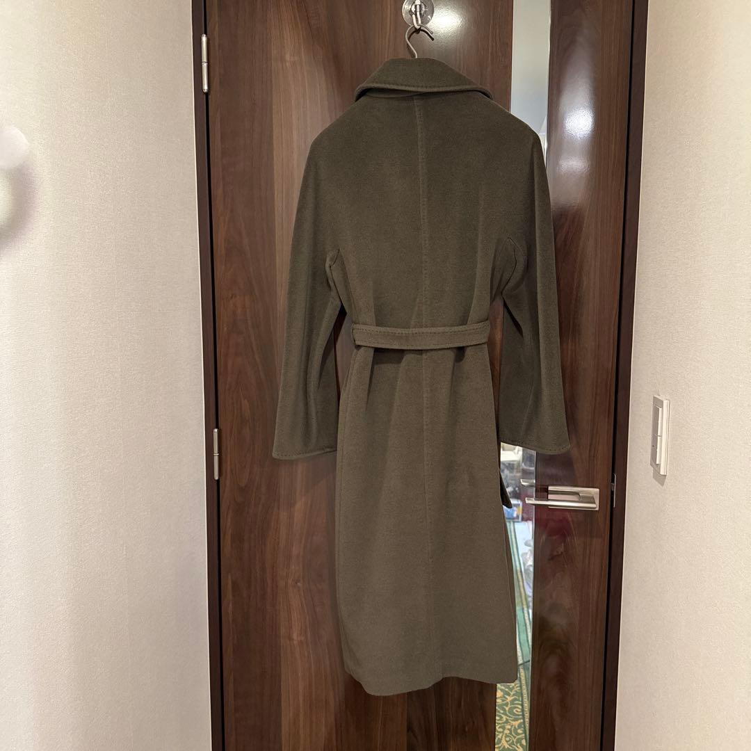 MaxMara オリーブグリーン ロングコート