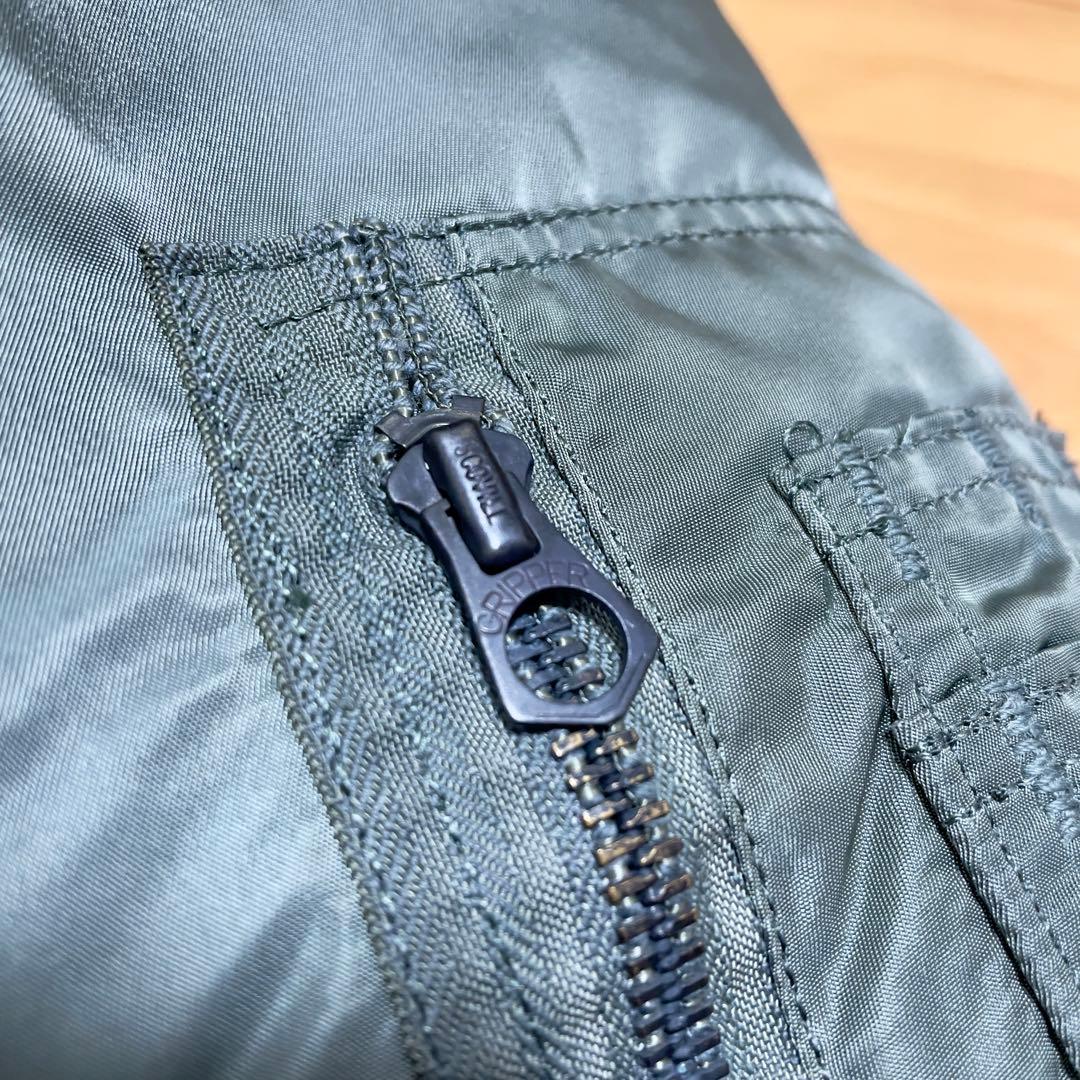 アルファ90s USA製　MA-1 フライトジャケット　ミントコンディション　L