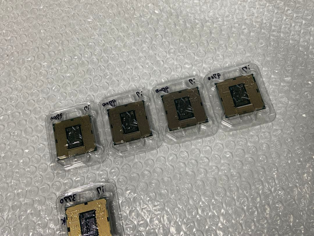 CPU CORE i7 9700/4枚/3770K/1枚/3770/2枚ジャンク