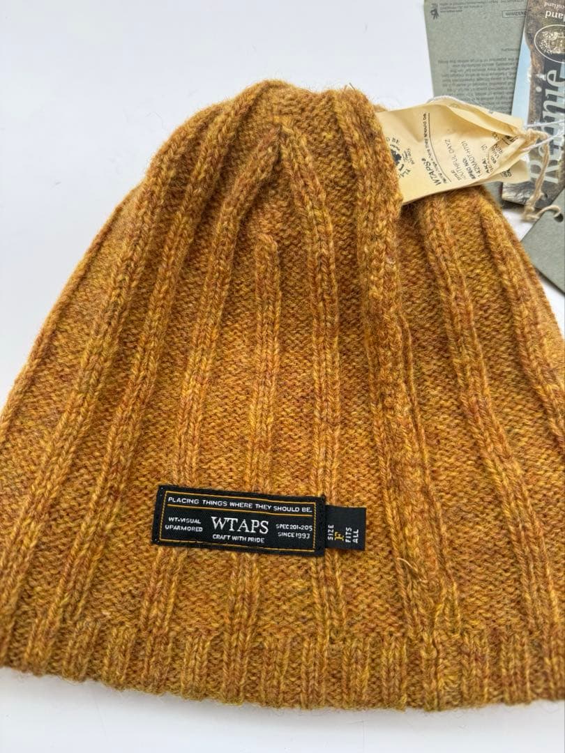 14AW WTAPS ダブルタップス ビーニー ニット帽 新品タグ付き
