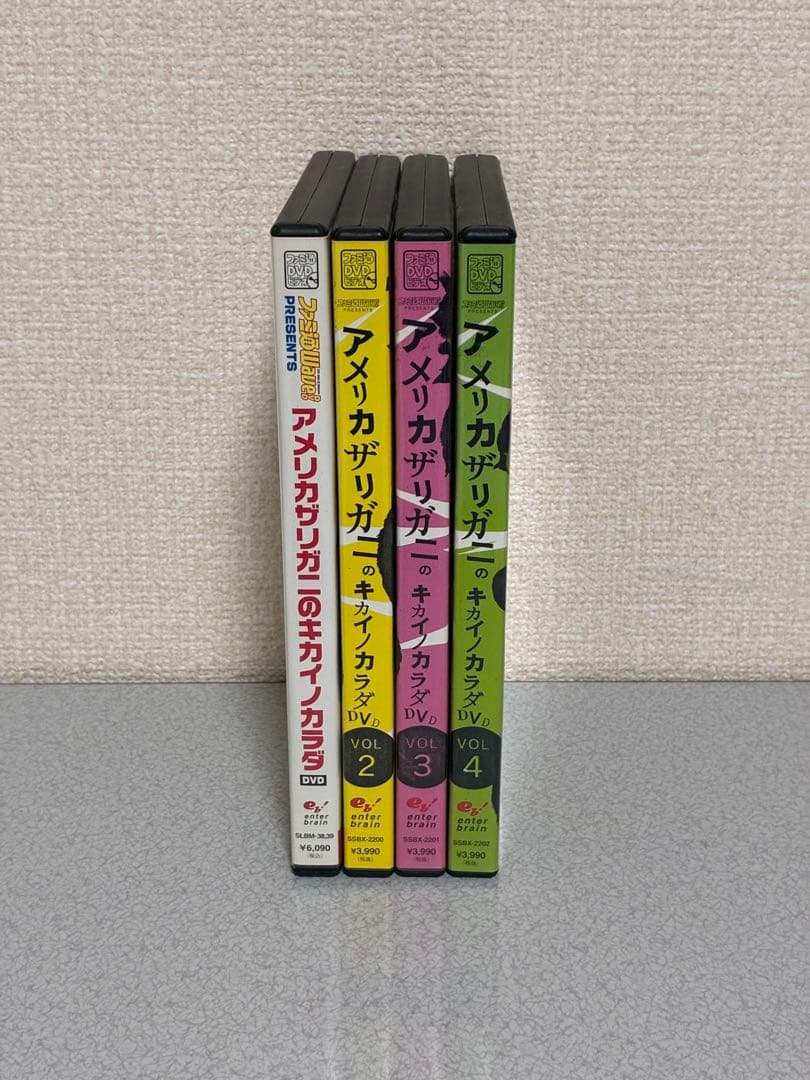 アメリカザリガニのキカイノカラダ DVD VOL.1-4