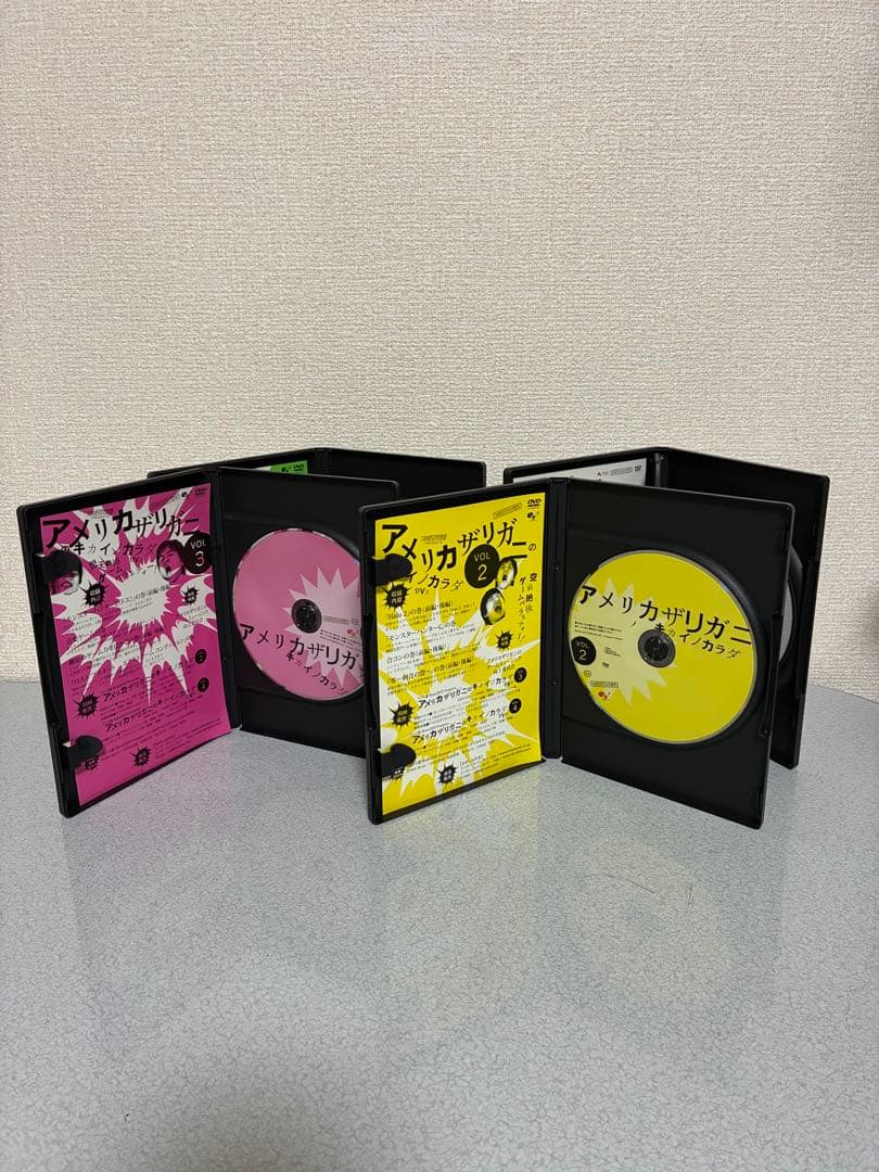 アメリカザリガニのキカイノカラダ DVD VOL.1-4