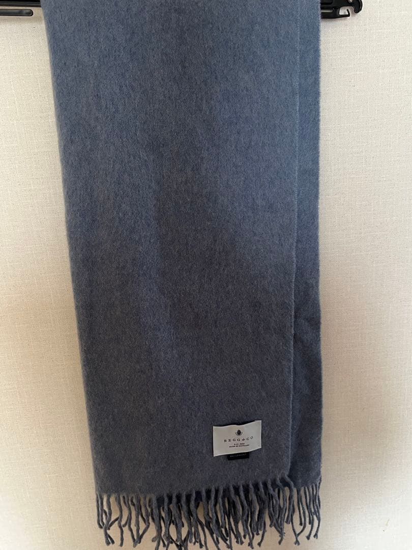 美品　カシミヤ100％ Begg x Co ストール　マフラー