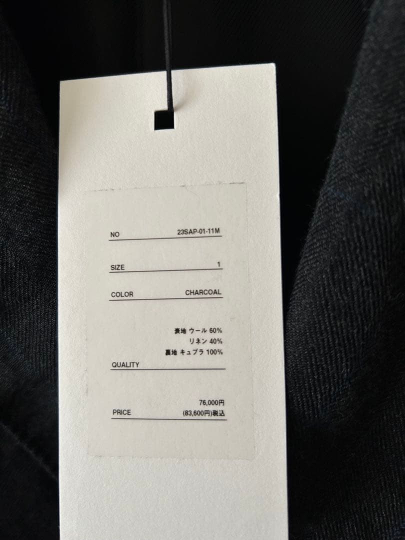 アプレッセ23SS Double Breasted Jacket サイズ1