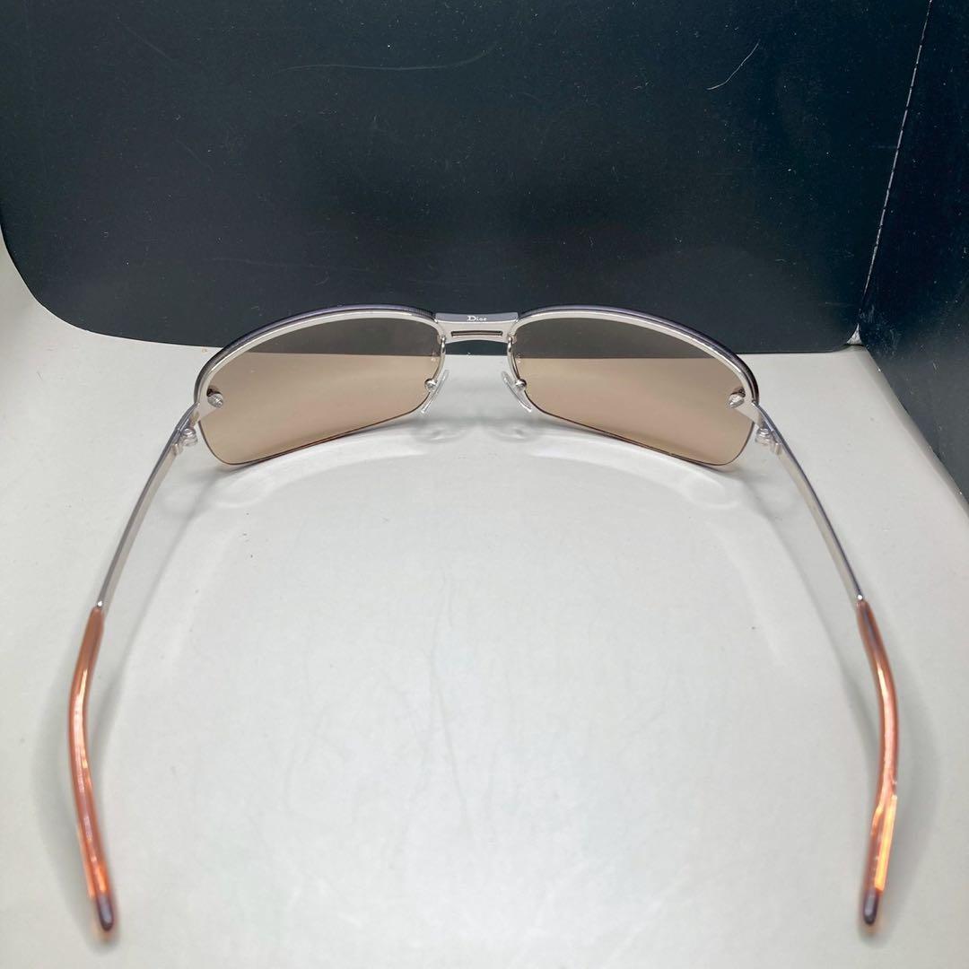 箱付き Christian Dior サングラス メタル ロゴ グラデーション