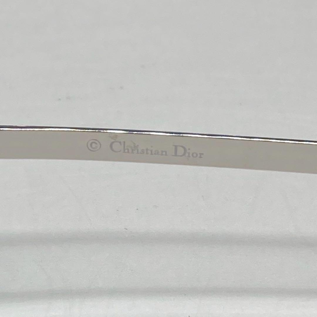 箱付き Christian Dior サングラス メタル ロゴ グラデーション