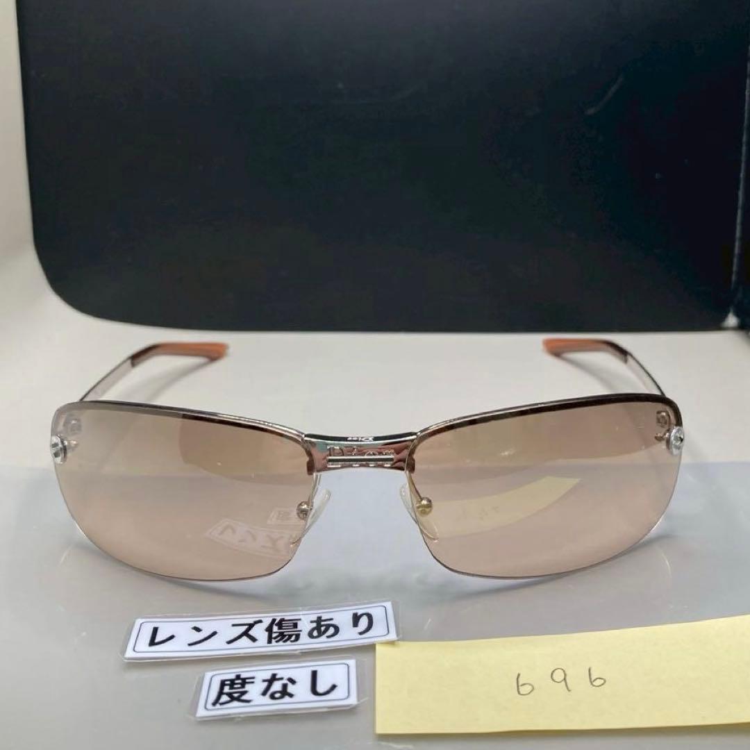 箱付き Christian Dior サングラス メタル ロゴ グラデーション