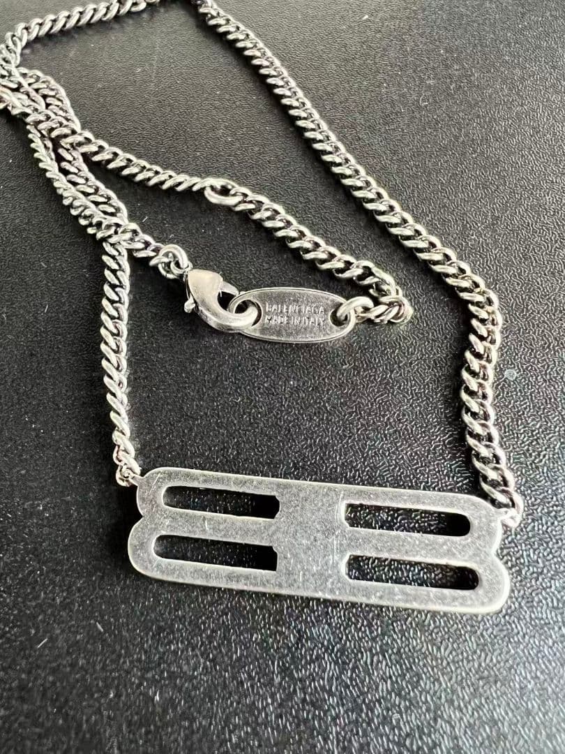 BALENCIAGA 新品未使用 メタルチェーンネックレス