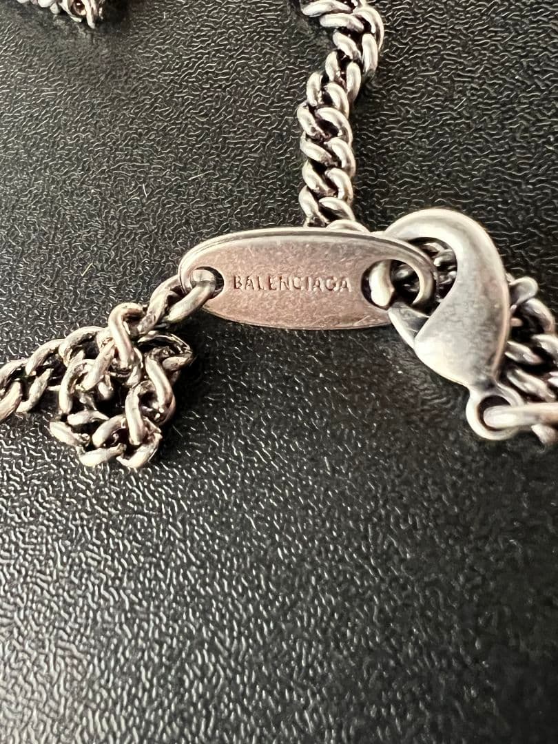 BALENCIAGA 新品未使用 メタルチェーンネックレス