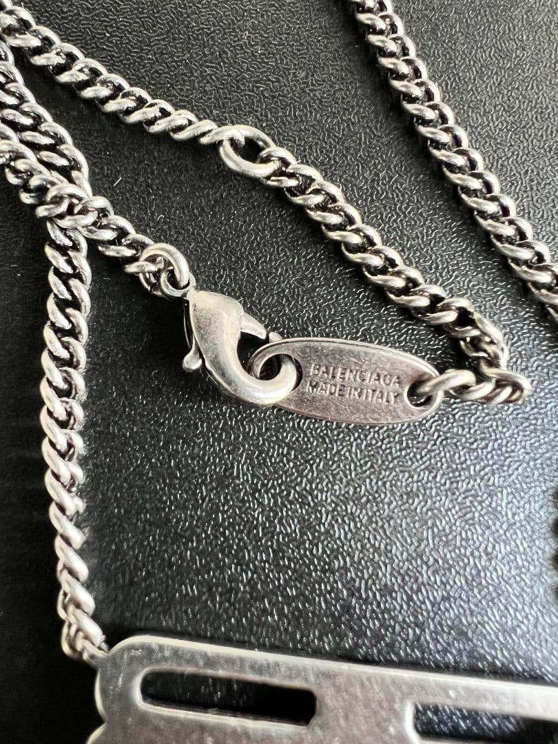 BALENCIAGA 新品未使用 メタルチェーンネックレス