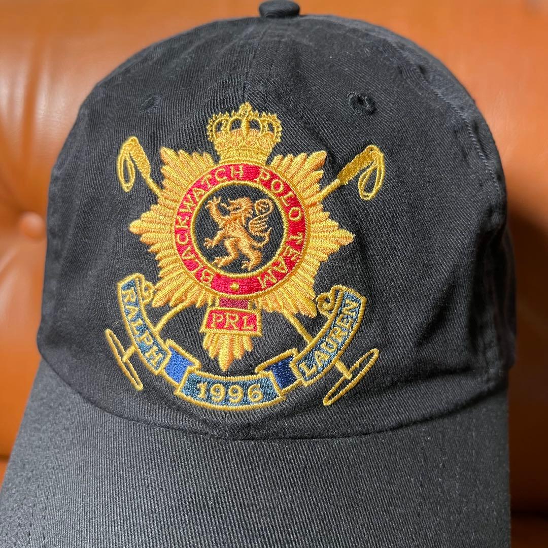 美品　ラルフローレン　Polo Team PRL 1996 エンブレム　キャップ