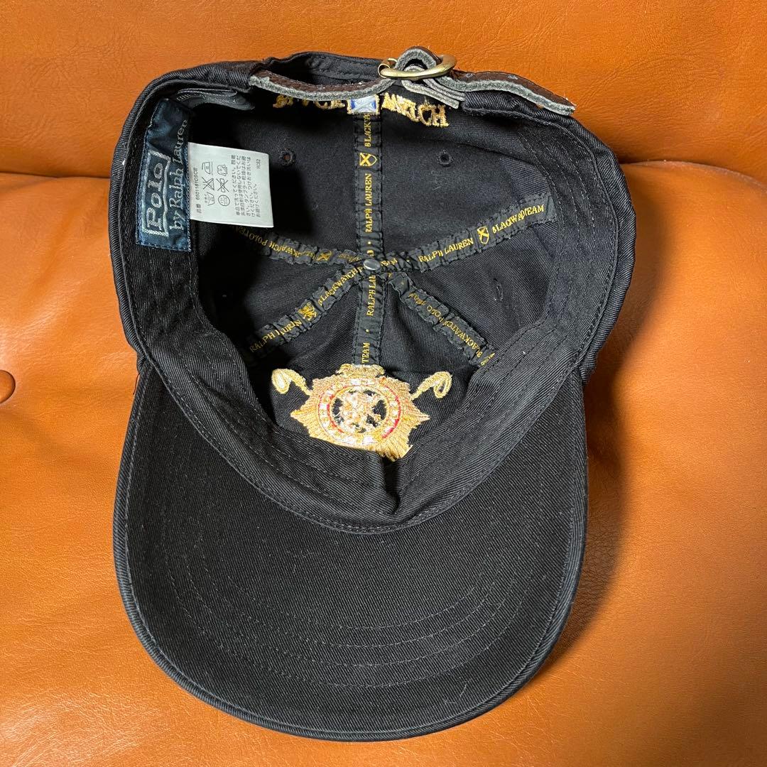 美品　ラルフローレン　Polo Team PRL 1996 エンブレム　キャップ