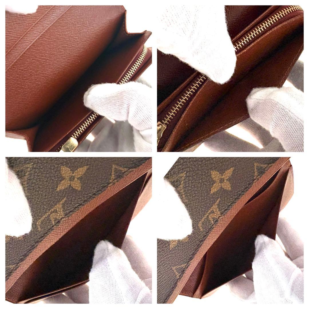 【極美品】ルイヴィトン　ポルトモネ ビエトレゾール　モノグラム　二つ折り財布