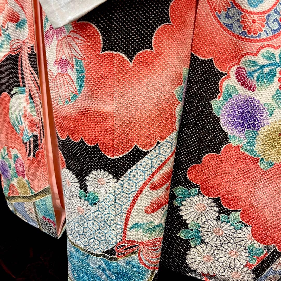 振袖フルセット■藤娘きぬたや■吉祥松竹梅模様■総絞り■振袖一式成人式振り袖