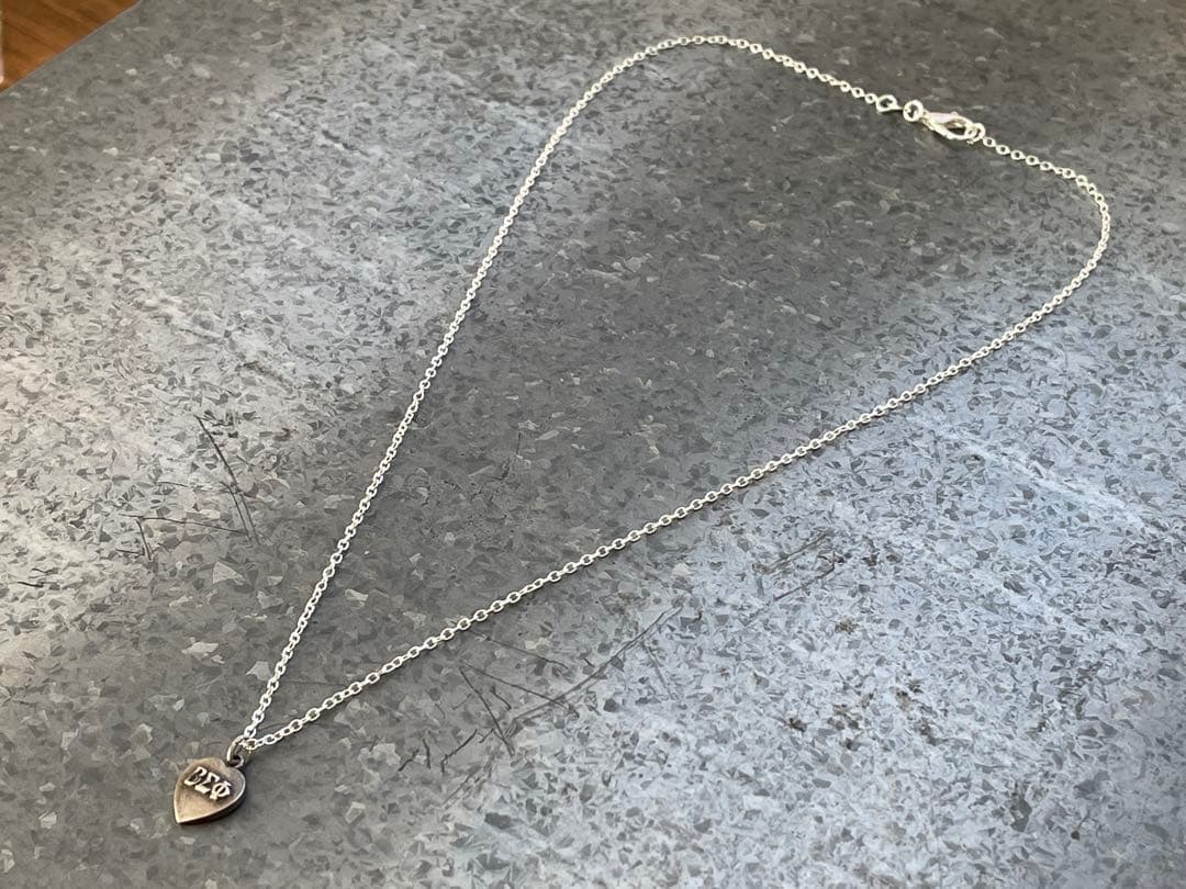 1955年 BΣΦ ハート型 ヴィンテージカレッジチャーム ネックレス