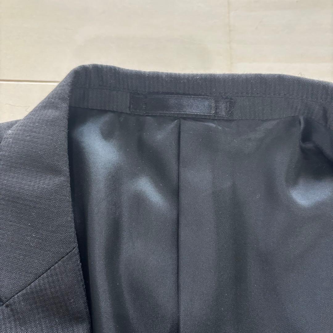 MALE & CO. 春夏通気性メッシュ　ダークグレー スーツ　cool クール