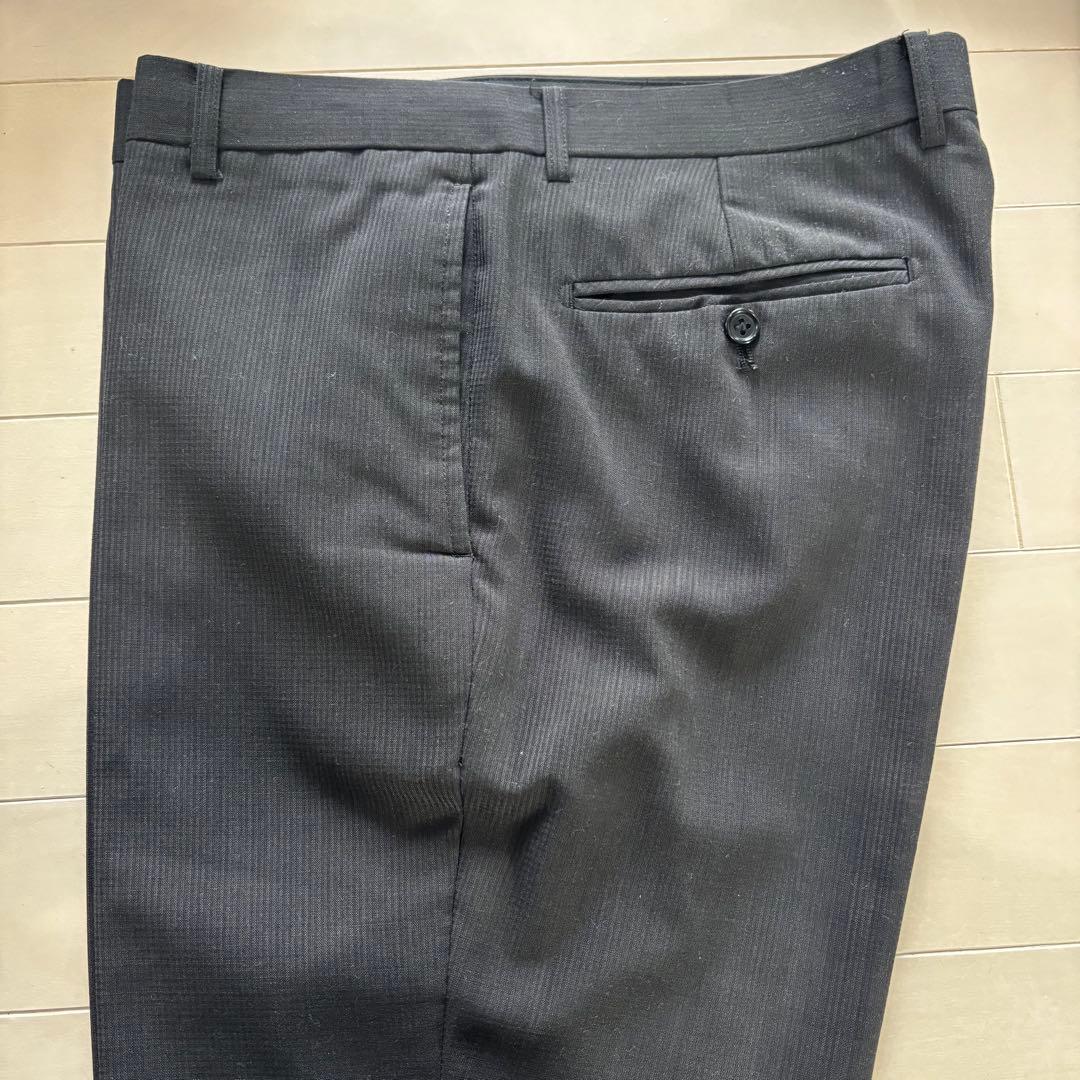 MALE & CO. 春夏通気性メッシュ　ダークグレー スーツ　cool クール