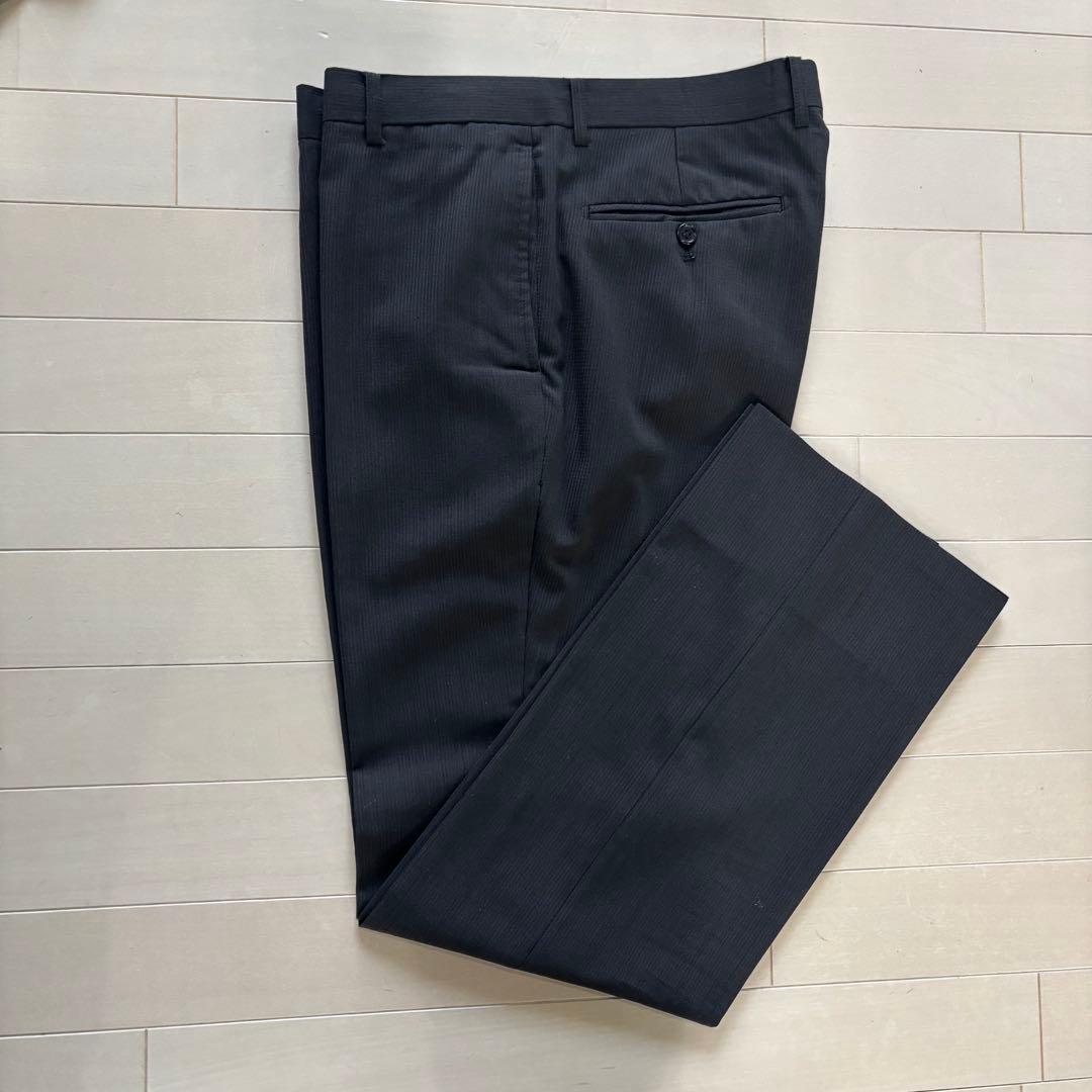 MALE & CO. 春夏通気性メッシュ　ダークグレー スーツ　cool クール
