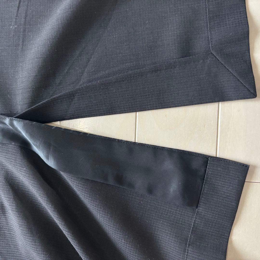 MALE & CO. 春夏通気性メッシュ　ダークグレー スーツ　cool クール