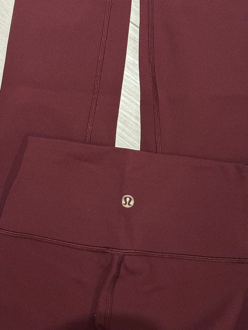 Wunder Under Hi-Rise 7/8Tight24バーガンディ XS