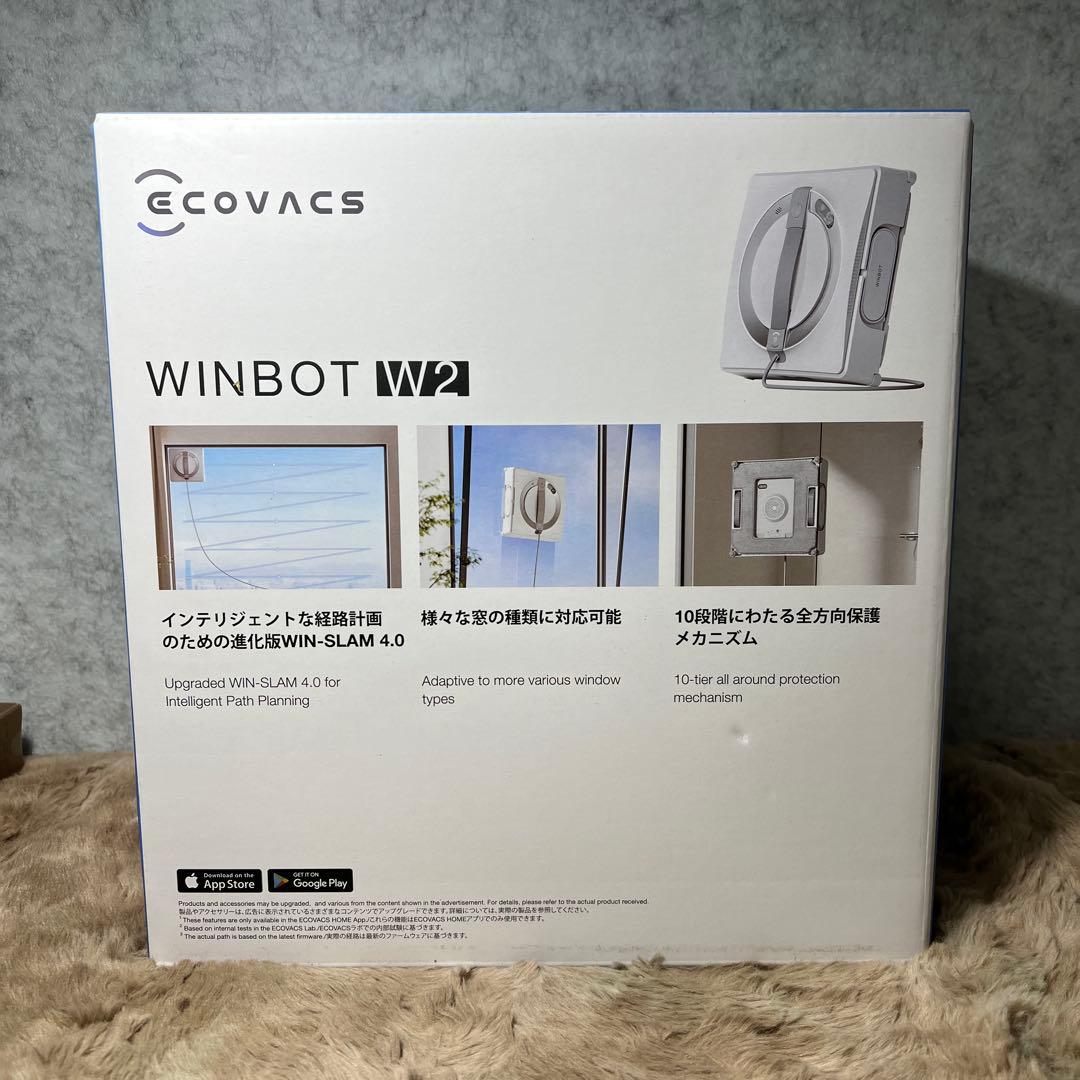 掃除機・クリーナー ECOVACS WINBOT W2