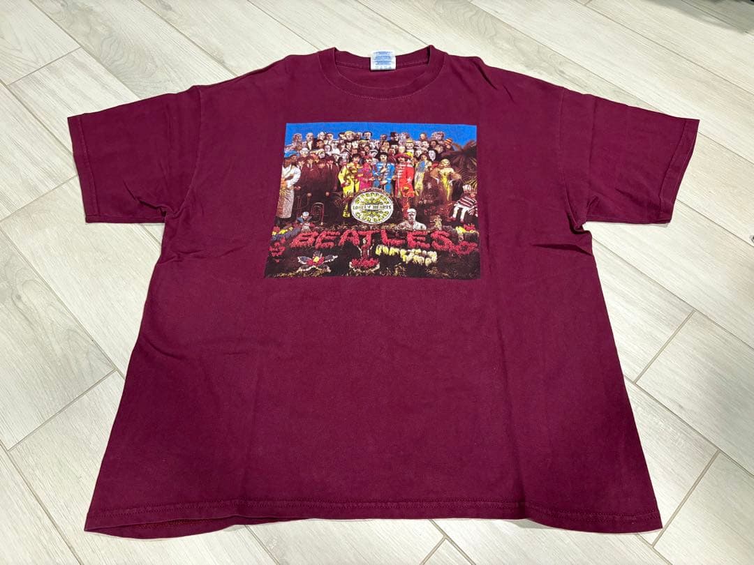 Vintage 90’s “The Beatles” バンドTshirts XL