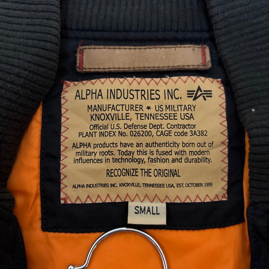 最終値下げ！ALPHA INDUSTRIES MA-1 フライトジャケット S